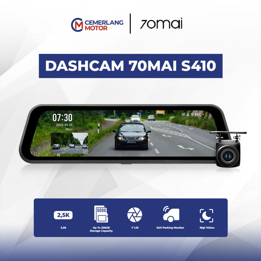 70MAI SPION DASH CAM S410 SET 9.35" Full-Laminated Touch Screen 2.5K Resolution