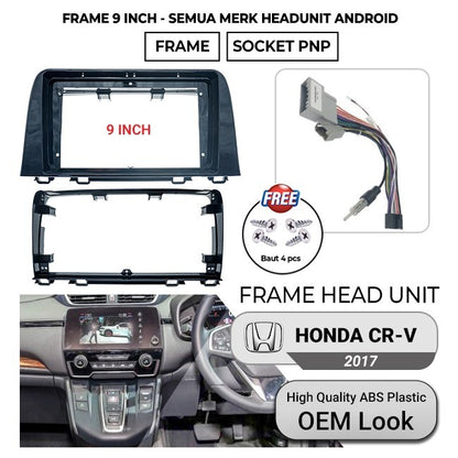 FRAME HEAD UNIT HONDA CRV CR-V TURBO 2017 - 2020 9 inch OEM