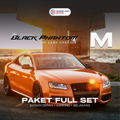 KACA FILM SOLARGARD BLACK PHANTOM FULL SET