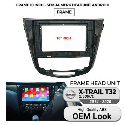 FRAME HEAD UNIT NISSAN XTRAIL X-TRAIL T32 2014-2020 10 inch OEM