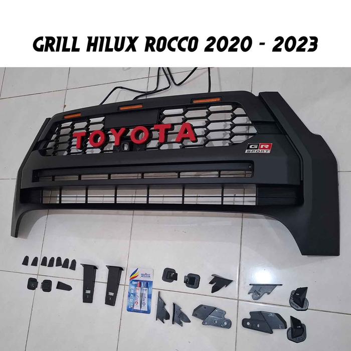 GRILL HILUX ROCCO GR STYLE 2020 - 2023