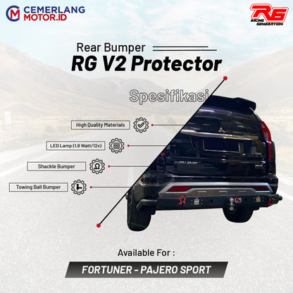 BUMPER BELAKANG RG PROTECTOR V2