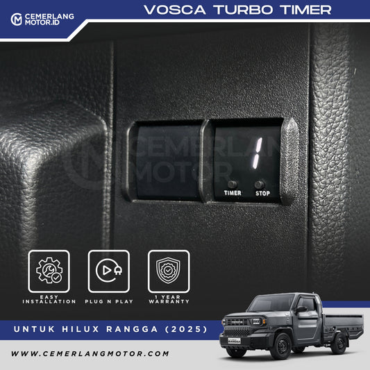 VOSCA TURBO TIMER KHUSUS HILUX RANGGA 2025