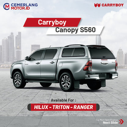 CARRYBOY S560 CANOPY COVER IMPORT THAILAND