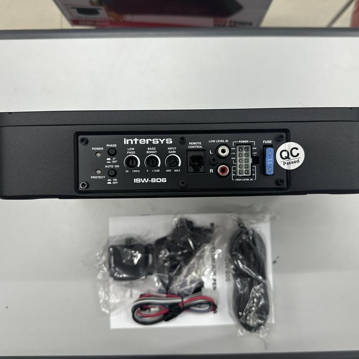 INTERSYS ISW-806 10 SLIM SUBWOOFER AKTIF 8"