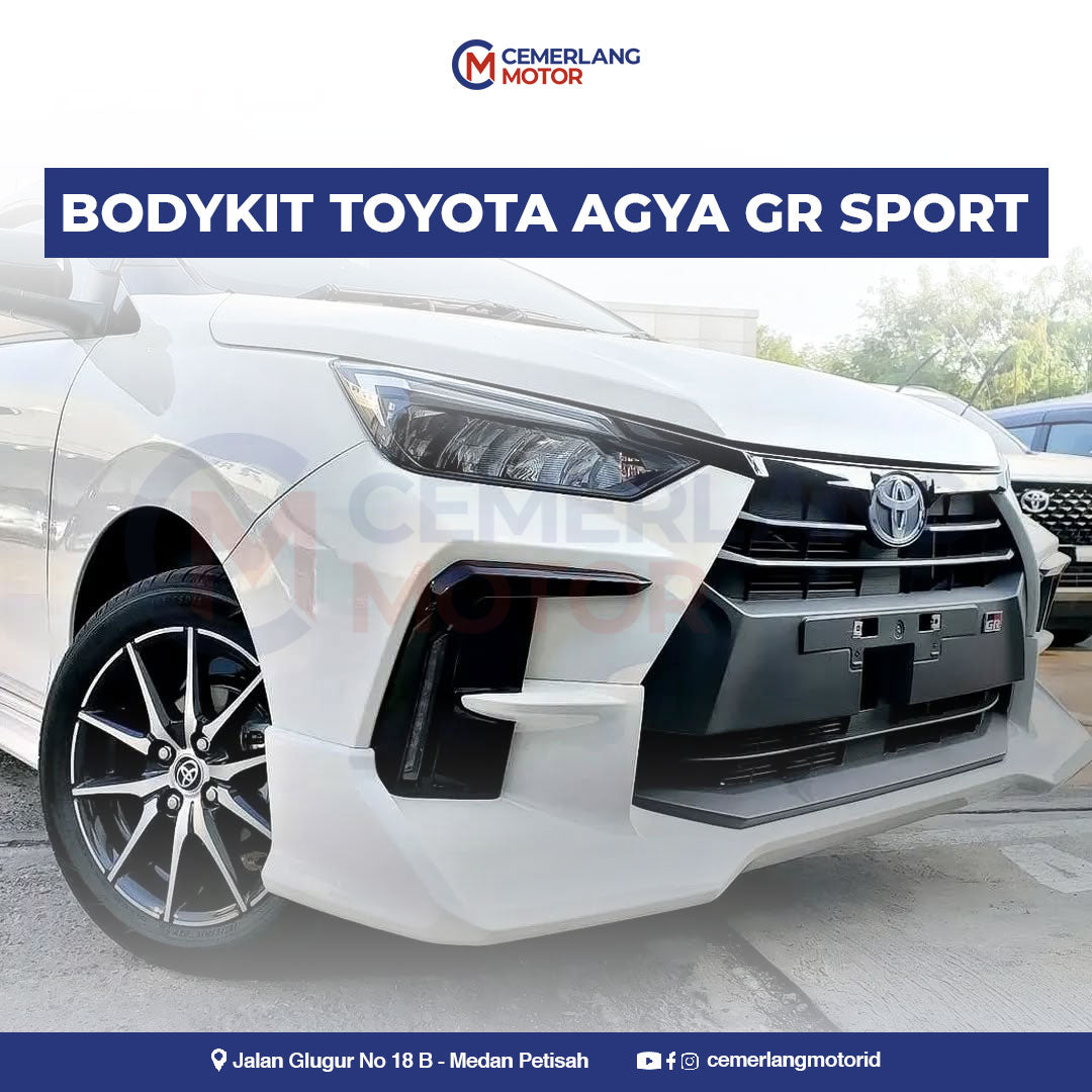 BODYKIT TOYOTA ALL NEW AGYA MODEL GR SPORT
