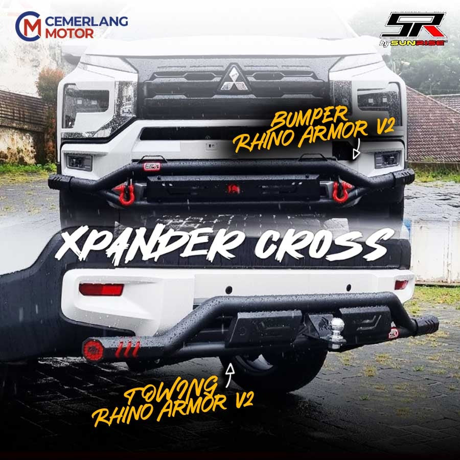 BUMPER BELAKANG SR ARMOR V2