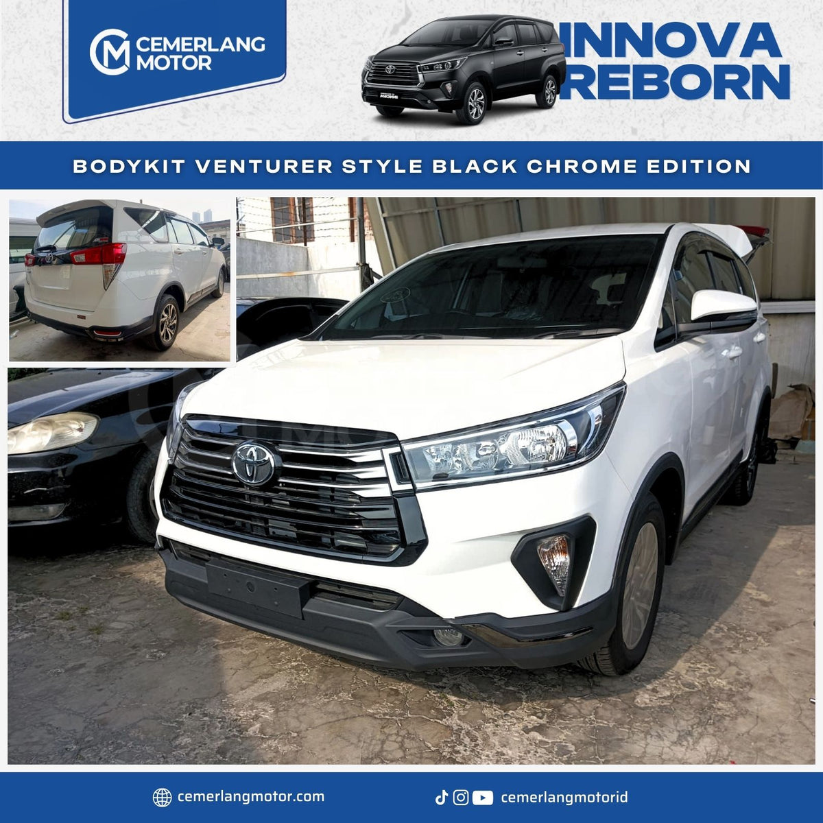 BODYKIT MODEL VENTURER BLACK CHROME EDITION