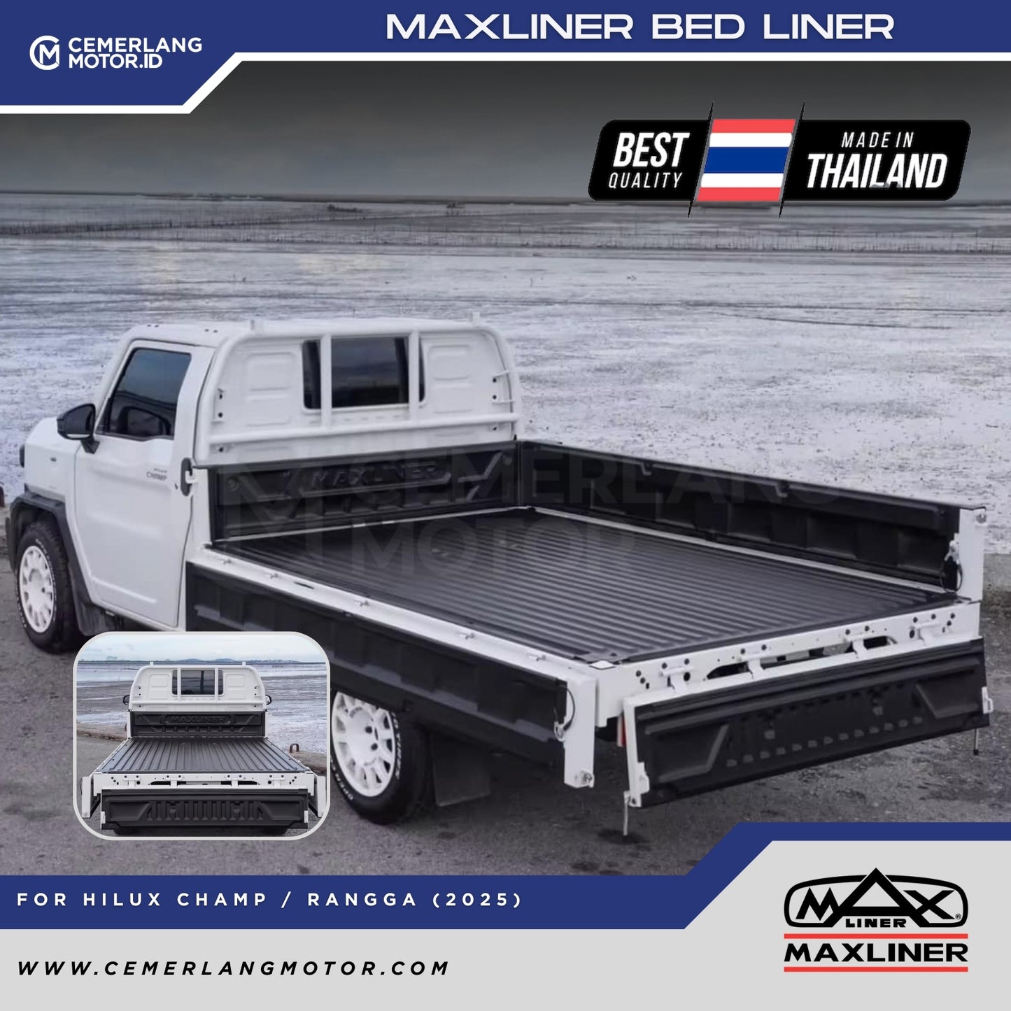 MAXLINER BED LINER IMPORT THAILAND