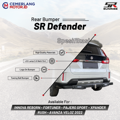 BUMPER BELAKANG SR DEFENDER