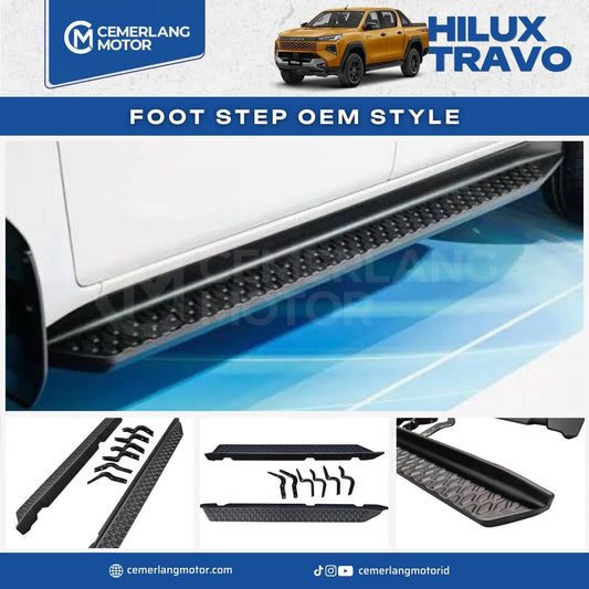 FOOT STEP OEM STYLE HILUX TRAVO