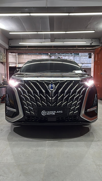FRONT GRILL DENZA D9 DRAGONSCALE STYLE