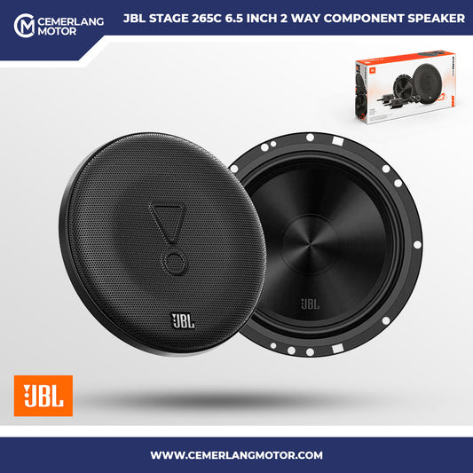 JBL STAGE 265C 6.5 Inch 2 WAY COMPONENT SPEAKER
