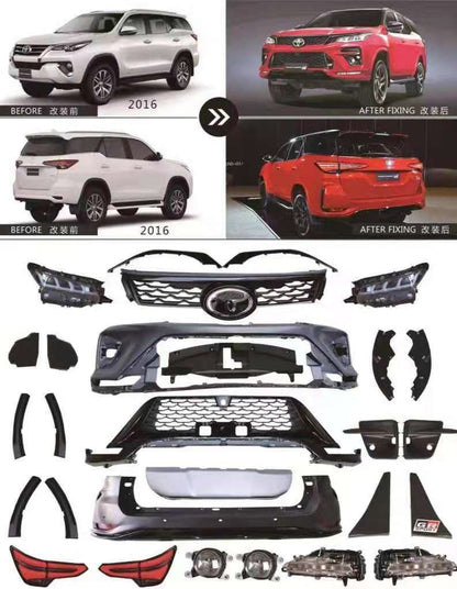 BODYKIT UPGRADE FORTUNER LEGENDER FOR FORTUNER VRZ 2016 - 2022