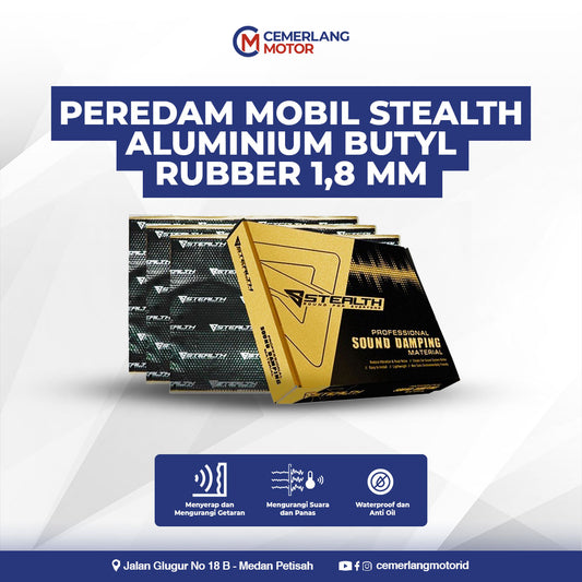 PEREDAM MOBIL STEALTH ALUMINIUM BUTYL RUBBER 1.8 MM
