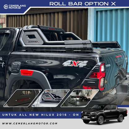 ROLL BAR OPTION X LASER STYLE