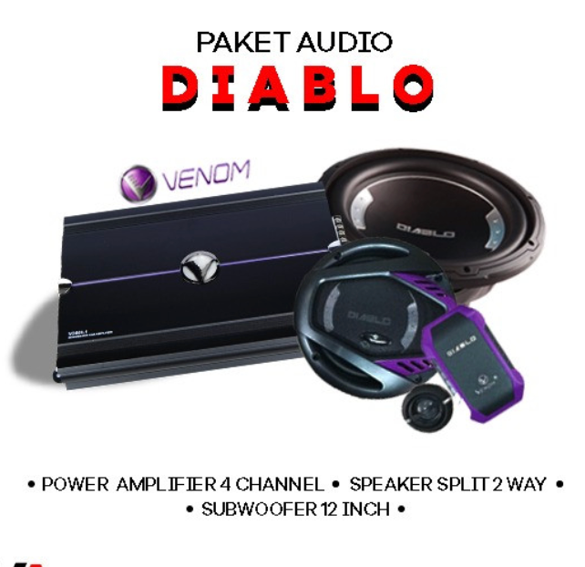 VENOM PAKET AUDIO FULL SET DIABLO