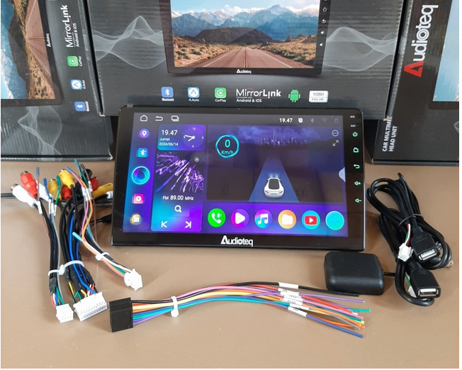 AUDIOTEQ HEAD UNIT ANDROID UNIVERSAL RAM 4+64GB