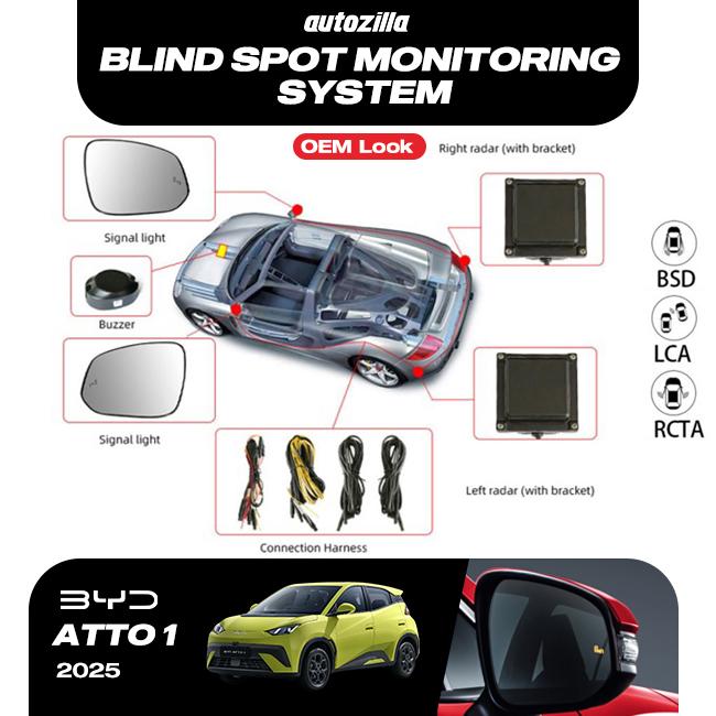 AUTOZILLA BLIND SPOT MONITORING SYSTEM TOYOTA INNOVA/ZENIX/FORTUNER