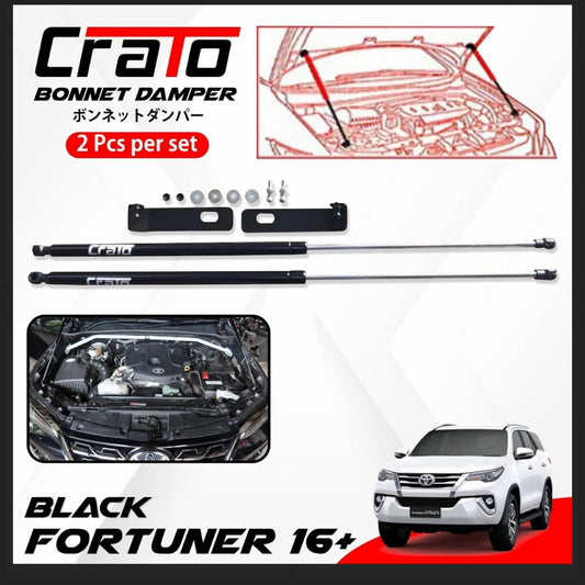 CRATO HOOD DAMPER FORTUNER GR 2016 - ON