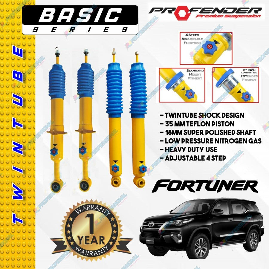 PROFENDER SHOCKBREAKER ADJUSTABLE TOYOTA FORTUNER VNT VRZ