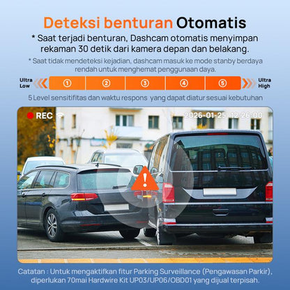 70MAI DASH CAM 2 CHANNEL A410 NEO