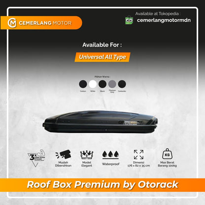 ROOF BOX OTORACK PREMIUM SERIES 480L