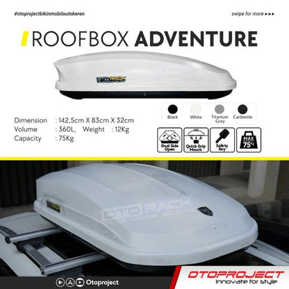 ROOF BOX OTORACK ADVENTURE SERIES 360L