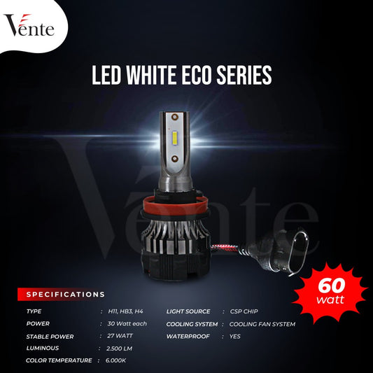 VENTE LAMPU LED WHITE ECO SERIES