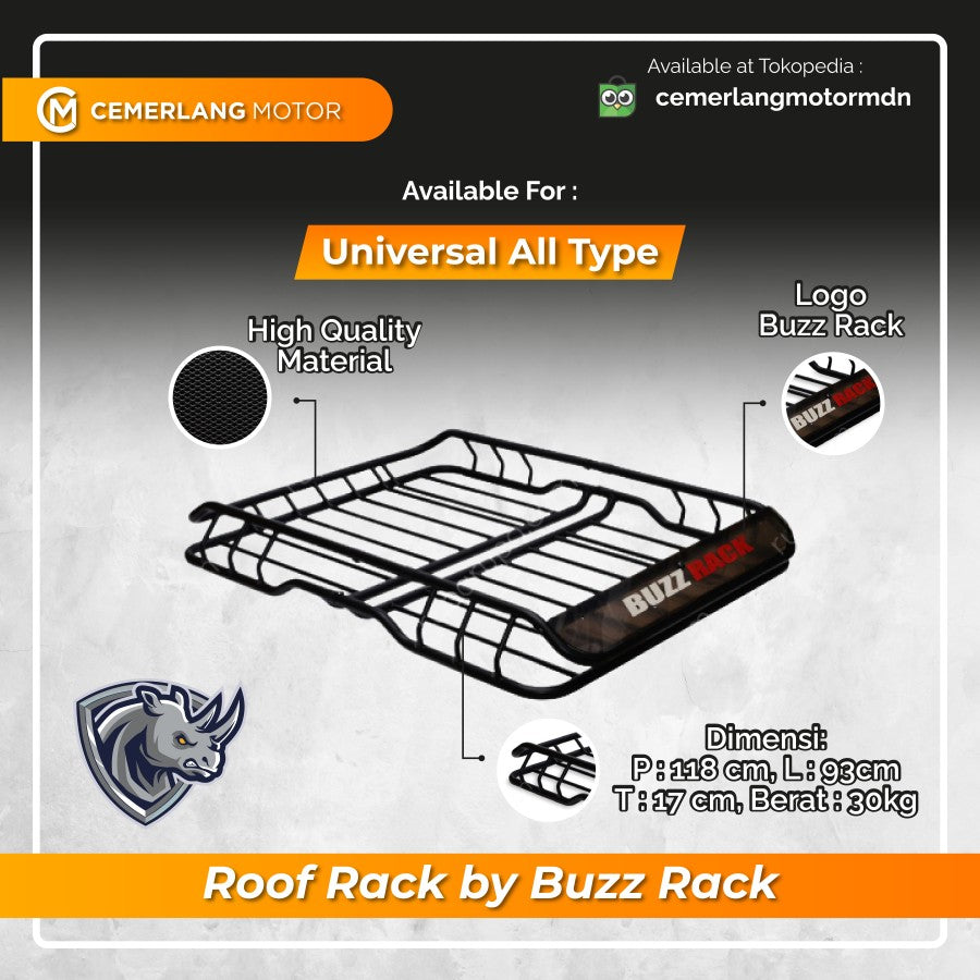 ROOF RACK BUZZRACK UNIVERSAL