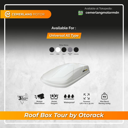 ROOF BOX OTORACK TOUR SERIES 400L