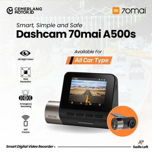 70MAI DASH CAM PRO PLUS A500S