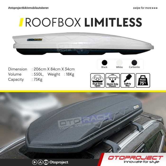 ROOF BOX OTORACK LIMITLESS SERIES 550L