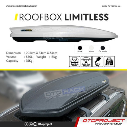 ROOF BOX OTORACK LIMITLESS SERIES 550L