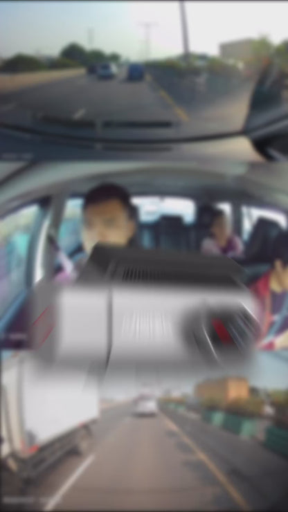 MIRAI VISION DASH CAM 3 CHANNEL MV 340T