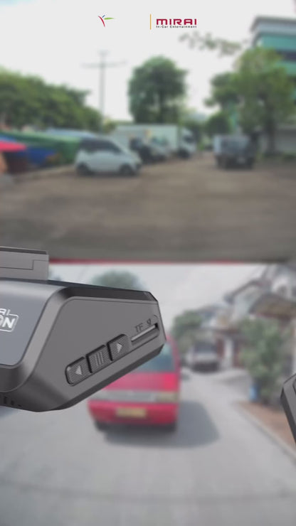 MIRAI DASHCAM MV-240D 4K 2 WAY