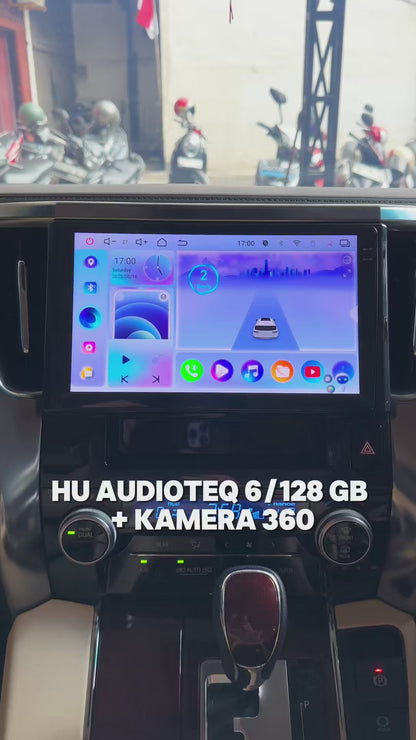AUDIOTEQ HEAD UNIT ANDROID 6+128 GB 4G