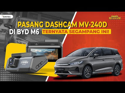 MIRAI DASHCAM MV-240D 4K 2 WAY