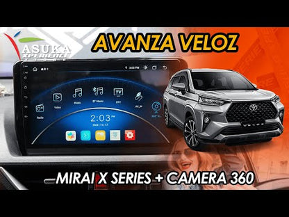 MIRAI HEAD UNIT ANDROID QLED X-SERIES MR-9032/1032 8+256 GB