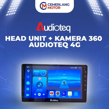 AUDIOTEQ HEAD UNIT ANDROID UNIVERSAL RAM 4+64GB